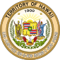 문장 of Hawaii Territory