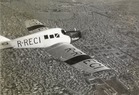 Die Junkers F 13 R-RECI 1924/25 über Teheran. Ein Bild aus dem Buch Persienflug von Walter Mittelholzer (Zürich, 1926). KW 28 (ab 10. Juli 2016)