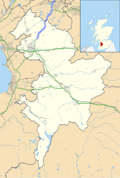 Stewartoun is located in East Ayrshire