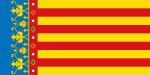 Flag of the Valencian Community, Spain