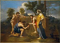 Clasicismu: Et in Arcadia ego (1638), de Nicolas Poussin, Muséu del Louvre, París.