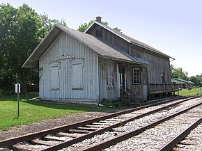 Although no longer in use, the Lake Pleasant Depot is on the National Register of Historic Places listings in Steuben County, Indiana.