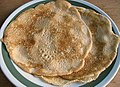 Russian-style blini (yeast-raised)