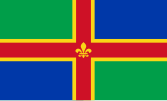 Flag of Lincolnshire, England, United Kingdom (unofficial)