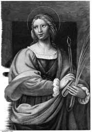 St Apollonia of Alexandria.