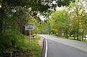 MA Route 183 Eastbound entering Lenox MA