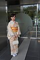 Image 56Woman in kimono at Fukuoka City Hall (from Culture of Japan)