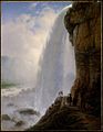 Underneath Niagara Falls. Ferdinandus Richardt, 1862.