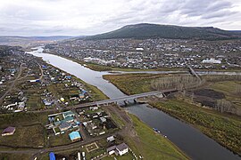 Oust-Kout et la Léna dans le nord de l'oblast.