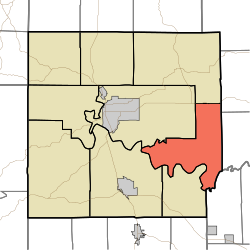 Location in Lawrence County