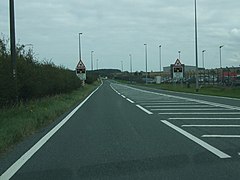 Passing Humberside Airport