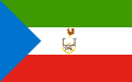 Second flag during the rule of Francisco Nguema (1973–79).