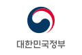 Flag of the Government of South Korea from 2016, some other governmental institutions uses the flag in the same pattern.