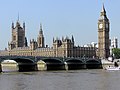 Houses of Parliament, seen across Westminster Bridge