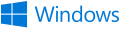 Logo de Windows de 2015 à 2021. Sur Windows 10.