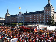 World Cup celebration, 2010.