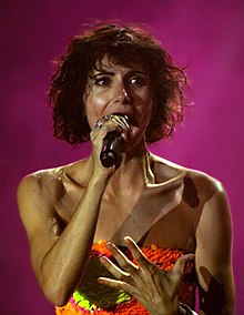 Giorgia in concert in 2012