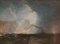J. M. W. Turner, Staffa, Fingal's Cave, 1831-32. Yale Center for British Art