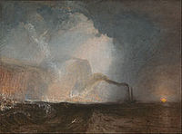 J.M.W. Turner, Staffa, Fingal's Cave, 1831-32. Yale Center for British Art