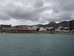 La fachada marítima de Port Louis.