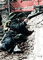 «Kiliński» батальон солдатлары баррикадаларда. 1944 елның 20 августы.