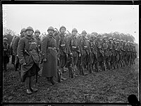 Russian soldiers in France