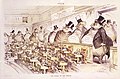 Image 25Reformers like the American Joseph Keppler depicted the Senate as controlled by the giant moneybags, who represented the nation's financial trusts and monopolies. (from Political corruption)