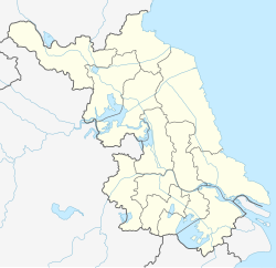 Jintan is located in Jiangsu