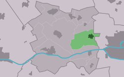 Location in former Menameradiel municipality