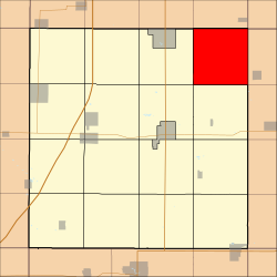 Location in Franklin County