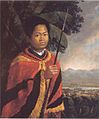 Portrait of King Kamehameha III of Hawaii, oil on canvas painting, 1825, Honolulu Museum of Art