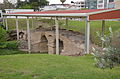 Parte da ponte romana sobre o río Kallinaos