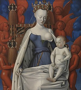 la Vierge allaitante au musée royal des Beaux-Arts, Anvers.