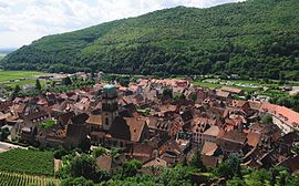 A general view of Kaysersberg