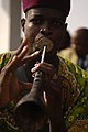 Image 13A musician plays traditional African music during the closing ceremony of French RECAMP-concept (reinforcement of African peacekeeping capacities) in Douala, November 23, 2006 (from Culture of Cameroon)