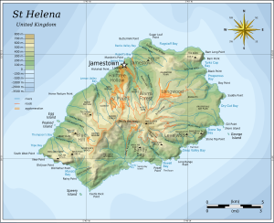 Topografischi Charte vo St. Helena