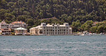 Yalı of Âli Pasha (currently the Egyptian Consulate) in Bebek on the Bosphorus.