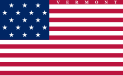 First flag of Vermont, USA (1804–1837)