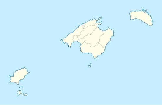 2022–23 Tercera Federación is located in Balearic Islands