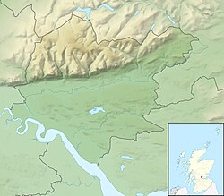 Firth of Forth 福斯灣在克拉克曼南郡的位置