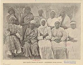 Négresses de Siwah, 1894.