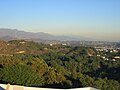 Vue de Griffith Park sur Los Angeles