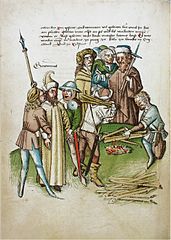 Изпращане към екзекуция на Йероним Пражки (1464)