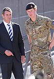 With Mike Baird, the Premier of New South Wales, Australia (7 May 2015)