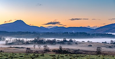 Sunset in the Trossachs