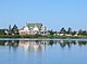 Exterior view of Dalvay-by-the-Sea across the water