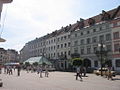 La Plaça del Mercat, una plaça central d'Ivano-Frankivsk.