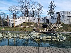 ZOO houses for Brown bears