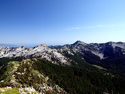 1894 m ve 1805 m yükseklikleri görünen Oryen