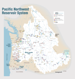 Columbia River Basin dams